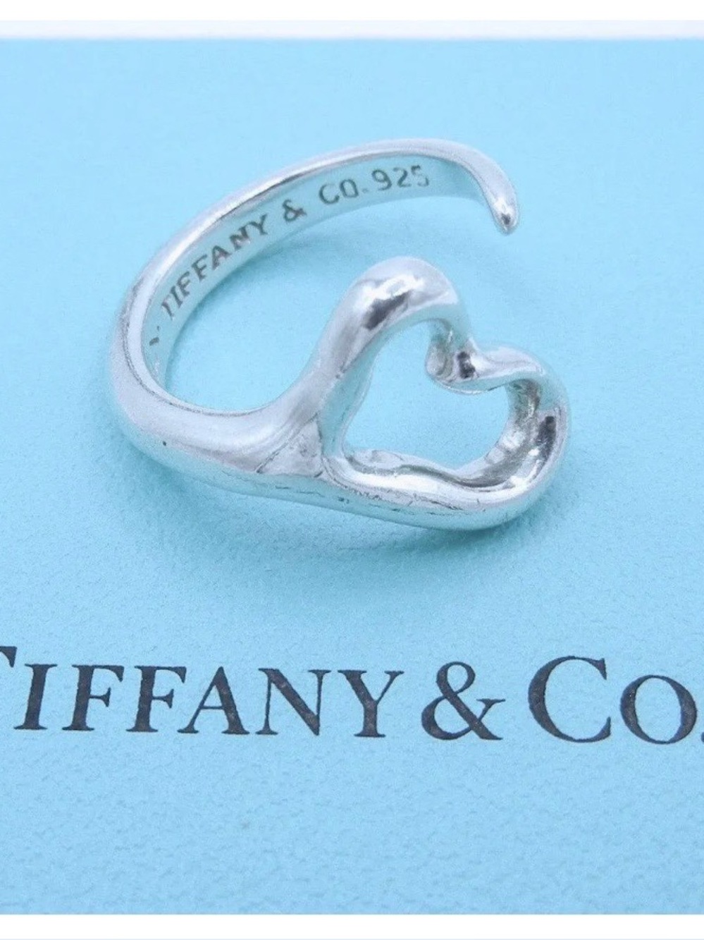 TIFFANY & Co. Open Heart Elsa Peretti
Ring